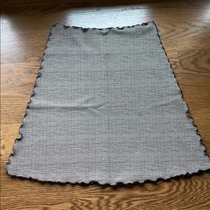 Haystacks Jacquard knit skirt